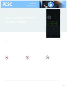 SABRE_Module_Datasheet_Brochure_PCSC | PCSC